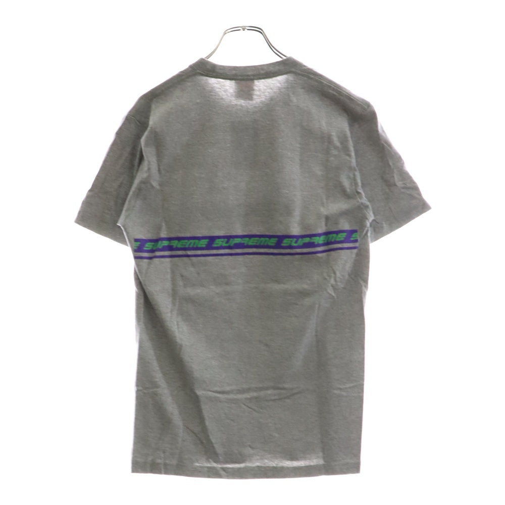 SUPREME(シュプリーム) 19SS Hard Goods Tee ハードグッズ ロゴプリント クルーネック 半袖Tシャツ カットソー グレー