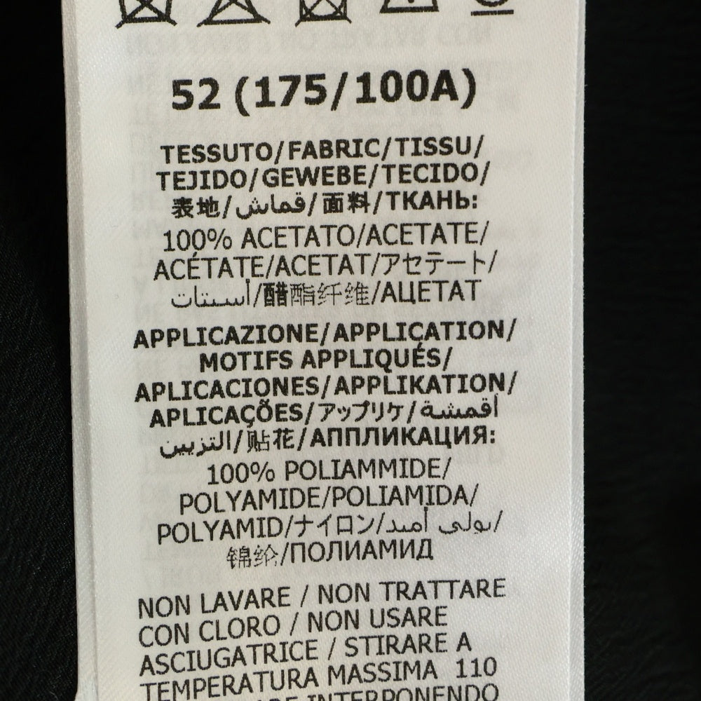 GUCCI(グッチ) Taped Logo Silk Vacation Shirt テープロゴ シルク オープンカラー 半袖シャツ ブラック 619025