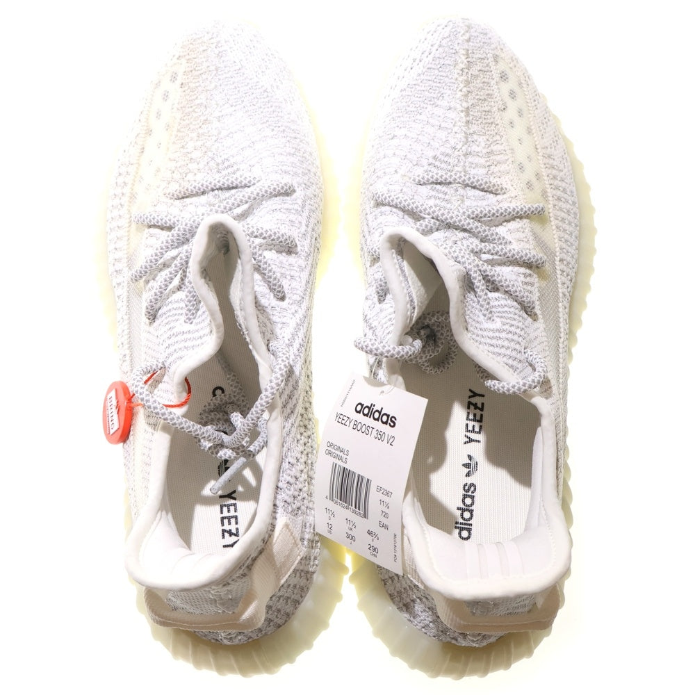 adidas(アディダス) YEEZY BOOST 350 V2 STATIC 3M REFLECTIVE イージーブースト 350 V2 スタティック 3M リフレクティブ ローカットスニーカー ホワイト US12/30cm EF2367