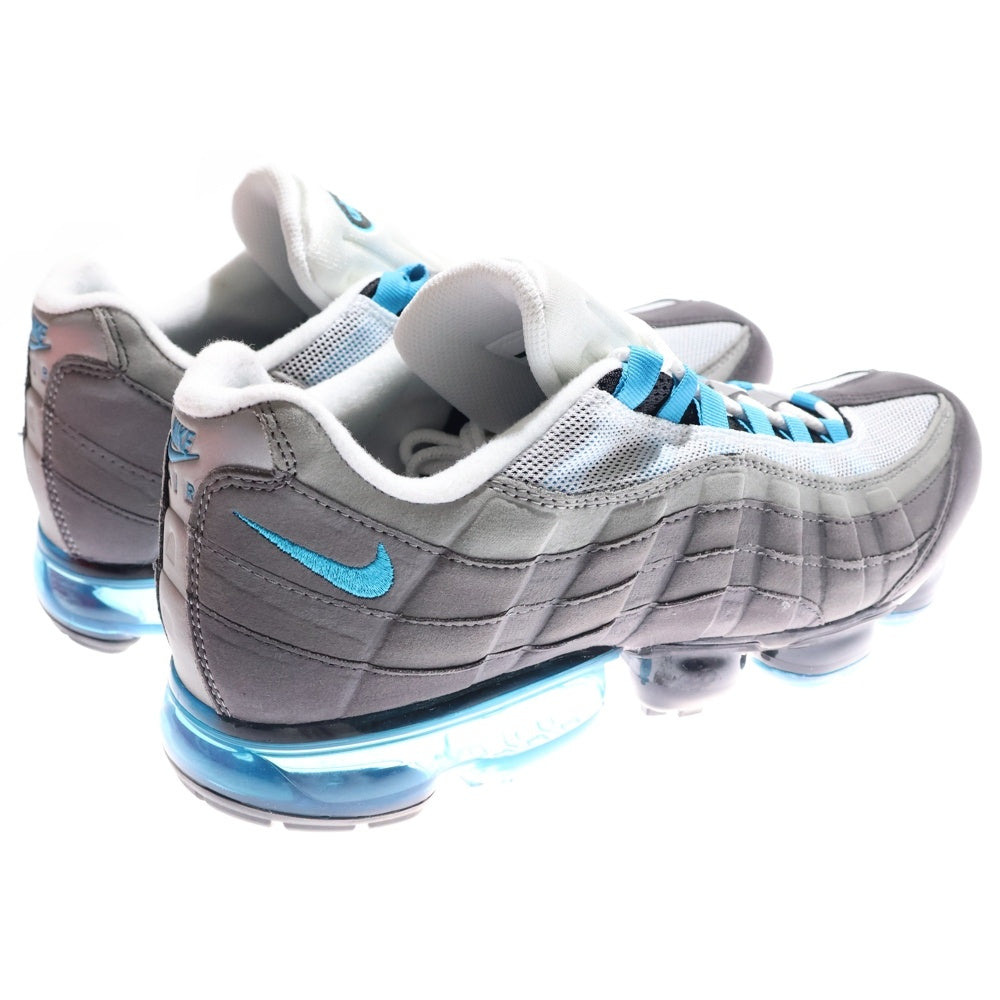 NIKE(ナイキ) AIR VAPORMAX 95 NEO TURQUOISE エアヴェイパーマックス ネオターコイズ ローカットスニーカー グレー US12/30cm AJ7292-002