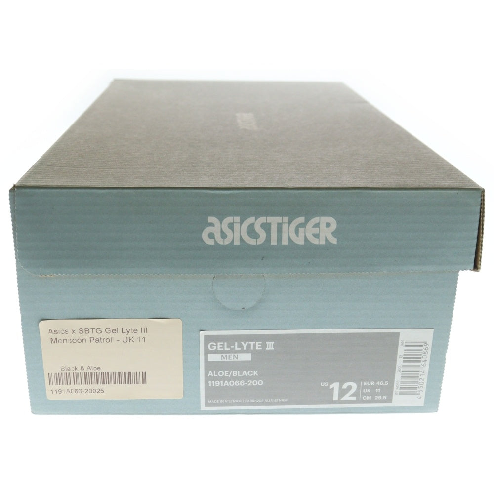 ASICS(アシックス) ×Limited Edt ×SBTG Gel-Lyte III Monsoon Patrol リミテッドエディション サボタージュ ゲルライト III モンスーン パトロール スニーカー 1191A066-200