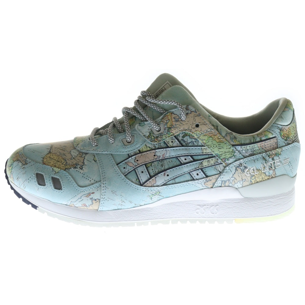 ASICS(アシックス) Gel-Lyte III Atmos World Map ゲルライト 3 アトモス ワールド マップ ローカットスニーカー ブルー US12.5/30cm 1191A197-400