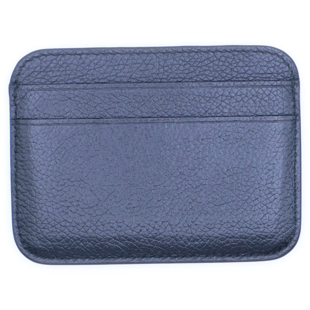 BALENCIAGA(バレンシアガ) CASH CARD HOLDER ロゴ キャッシュ レザー カードホルダー パスケース ブラック 593812