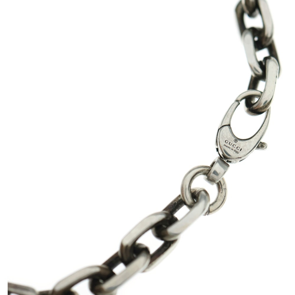 GUCCI(グッチ) インターロッキングG チェーン ブレスレット シルバー 620798