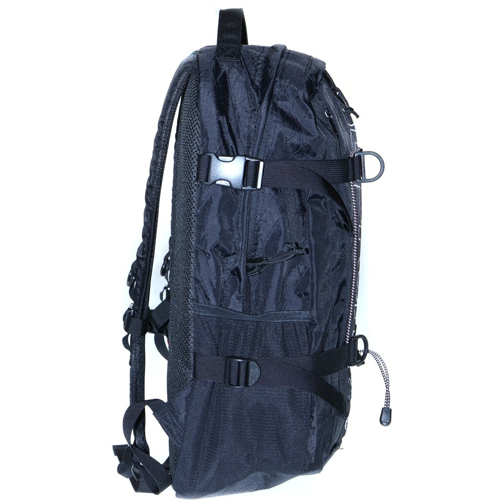 SUPREME(シュプリーム) 18AW Backpack ボックスロゴ ロゴプリント キルティング バックパック リュックサック ブラック