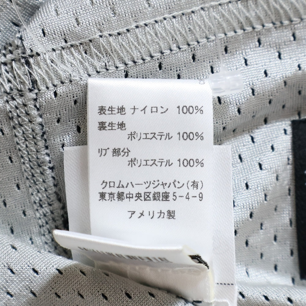 CHROME HEARTS(クロムハーツ) MESH WARM UP JERSEY リバーシブルCHロゴプリントメッシュタンクトップ ブラック