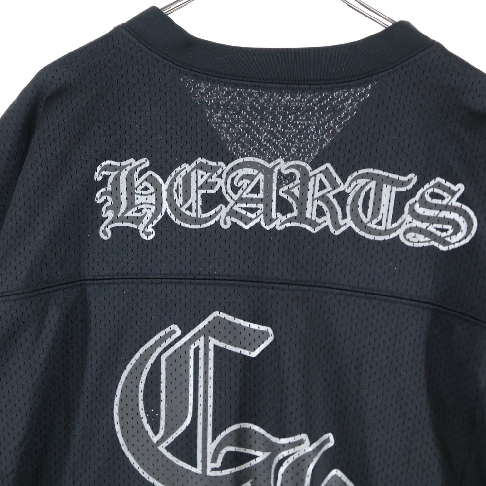 CHROME HEARTS(クロムハーツ) MESH WARM UP JERSEY TEE メッシュウォームアップ ジャージ 半袖Tシャツ カットソー ブラック