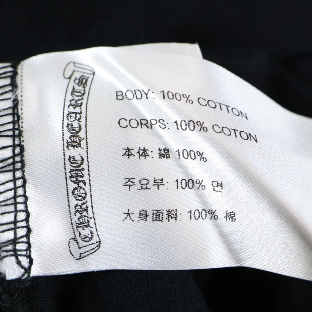 CHROME HEARTS(クロムハーツ) made in Hollywood Tokyo Exclusive メイドインハリウッド 東京 限定 バック英字プリント クルーネック 半袖Tシャツ カットソー ブラック
