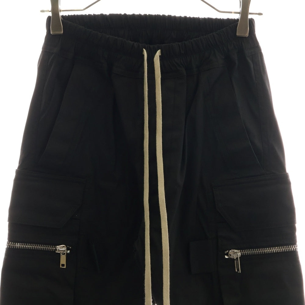 Rick Owens(リックオウエンス) 24AW MASTODON CARGO マストドンカーゴパンツ ブラック RU02D6396-TE