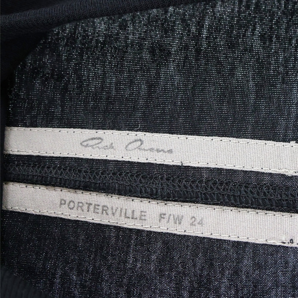 Rick Owens(リックオウエンス) 24AW レベル半袖クルーネック Tシャツ ブラック RU02D6264-JA