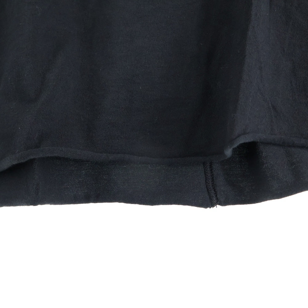 DRKSHDW(ダークシャドウ) オーバーサイズトミーTシャツ 半袖カットソー 半袖Tシャツ ブラック DU01D1259-RN