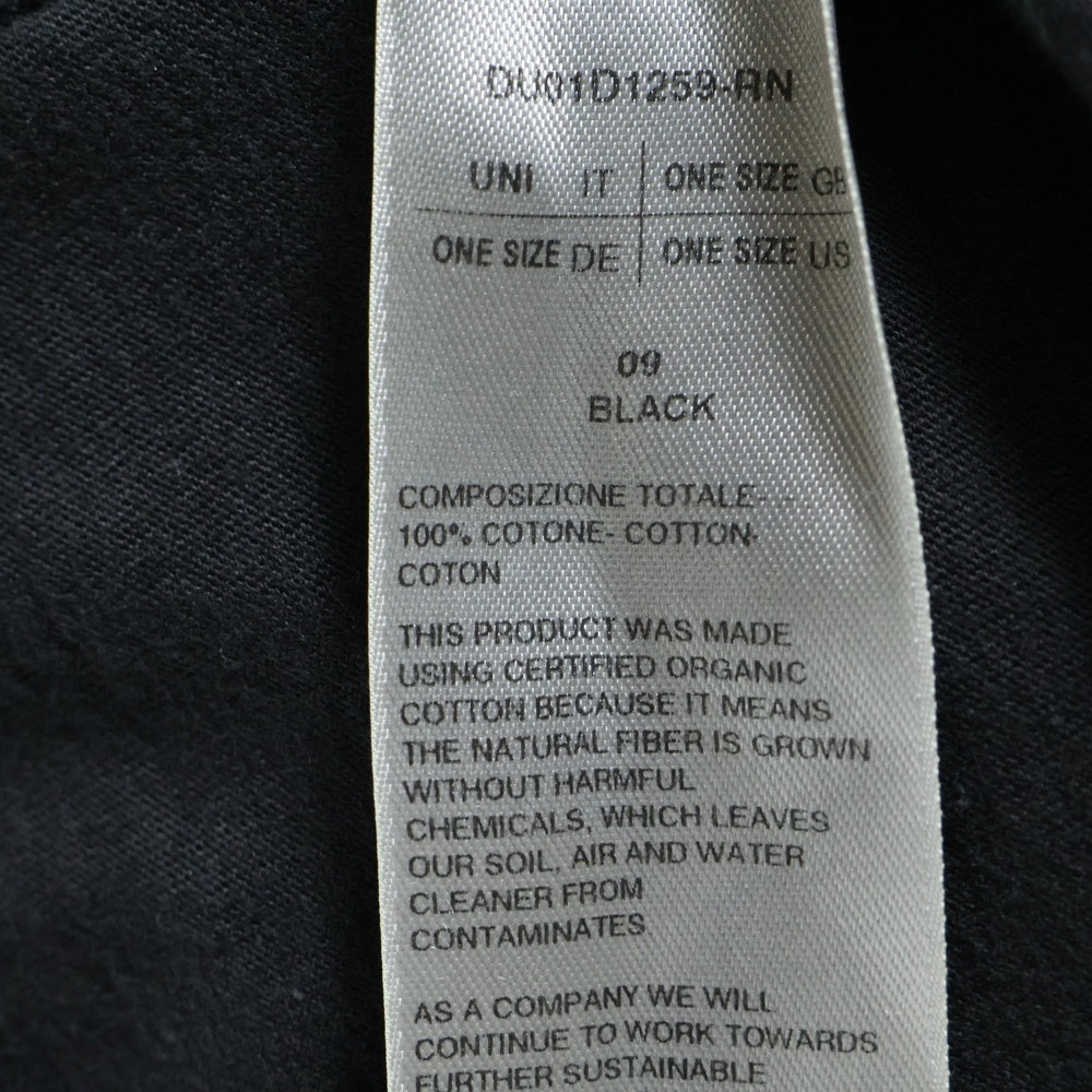 DRKSHDW(ダークシャドウ) オーバーサイズトミーTシャツ 半袖カットソー 半袖Tシャツ ブラック DU01D1259-RN