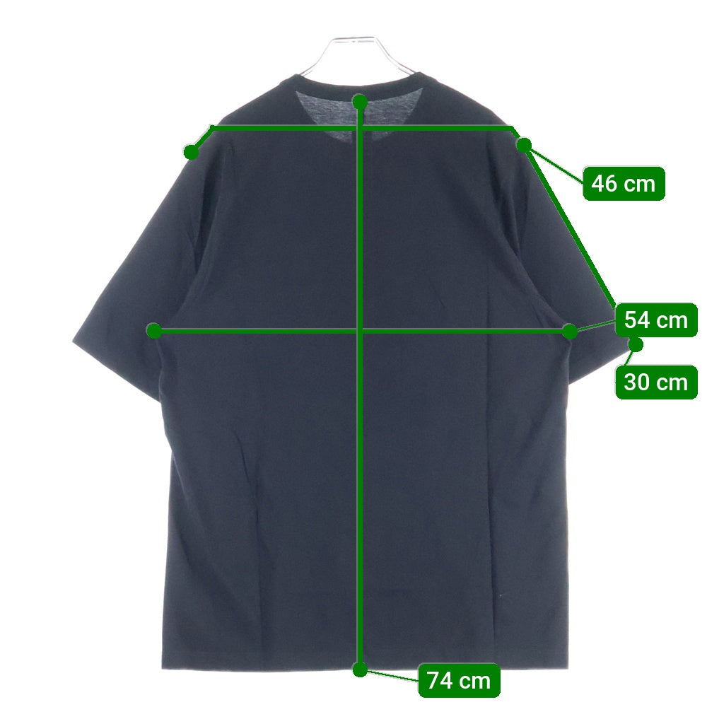 Rick Owens(リックオウエンス) 25SS コットン半袖Tシャツ ブラック RU01E5232-JA