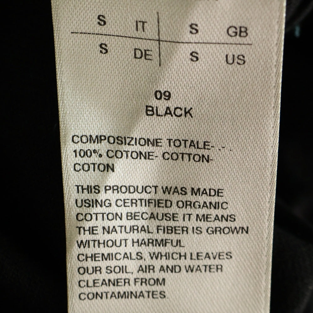 Rick Owens(リックオウエンス) 24SS TARP T タープノースリーブカットソー オーバーサイズ ブラック RU01D3160-BA