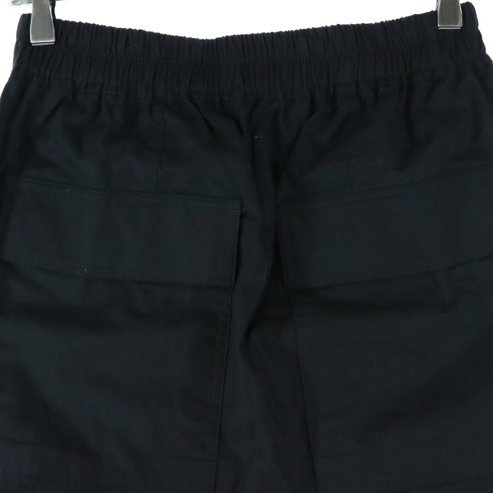 Rick Owens(リックオウエンス) 25SS DRAWSTRING LONG ドローストリング サルエルパンツ ブラック RU01E5380-P