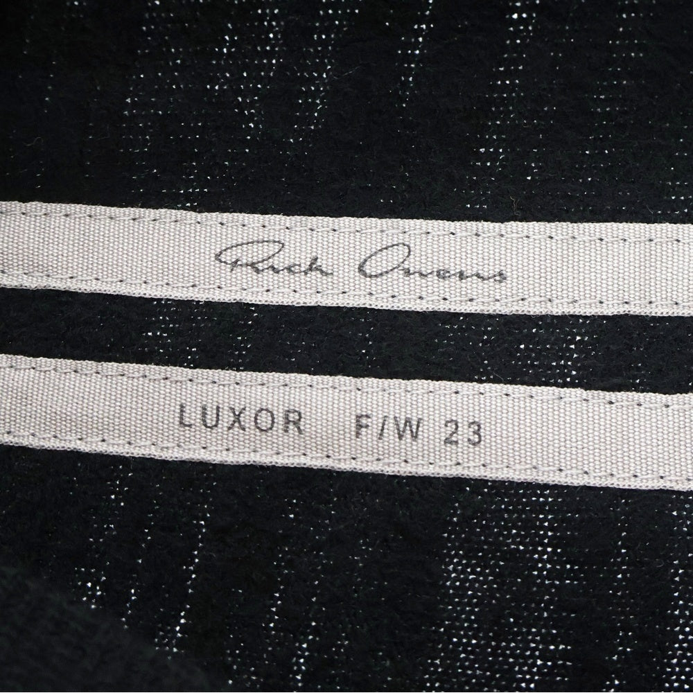 Rick Owens(リックオウエンス) 23AW Oversize Tommy Tee オーバーサイズトミーTシャツ ブラック RR02C7283-BGW