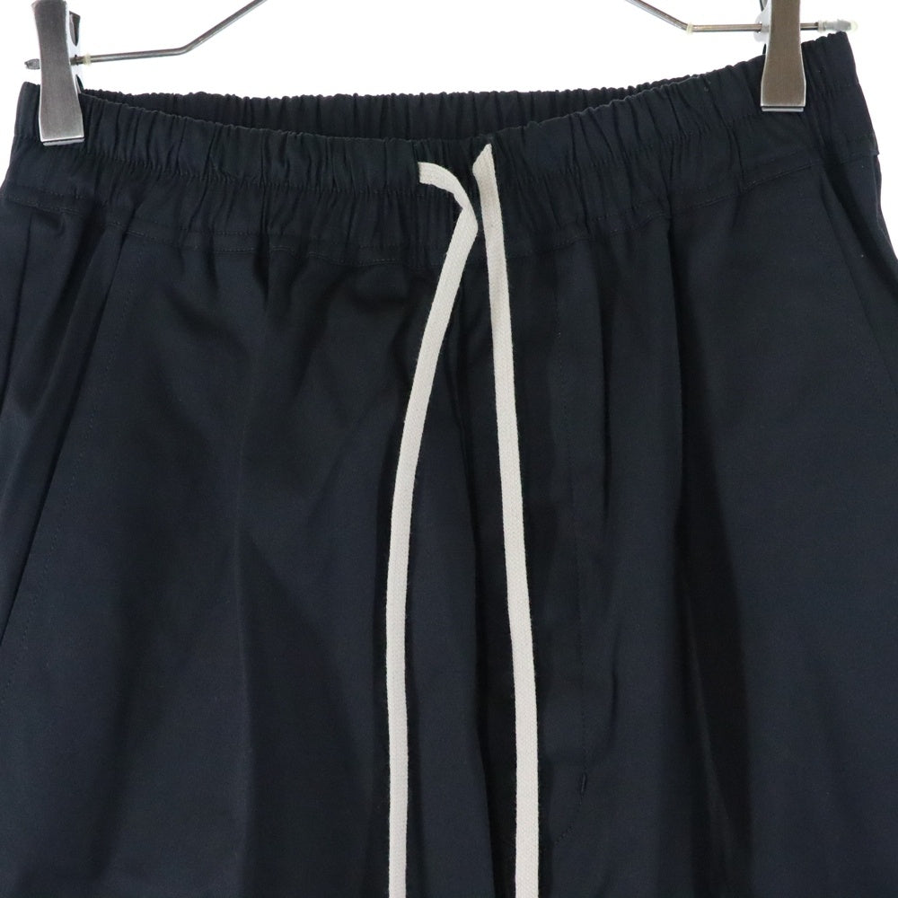 Rick Owens(リックオウエンス) 25SS DRWASTRING LONG ドローストリング ロングサルエルパンツ ブラック RU01E5380-TE