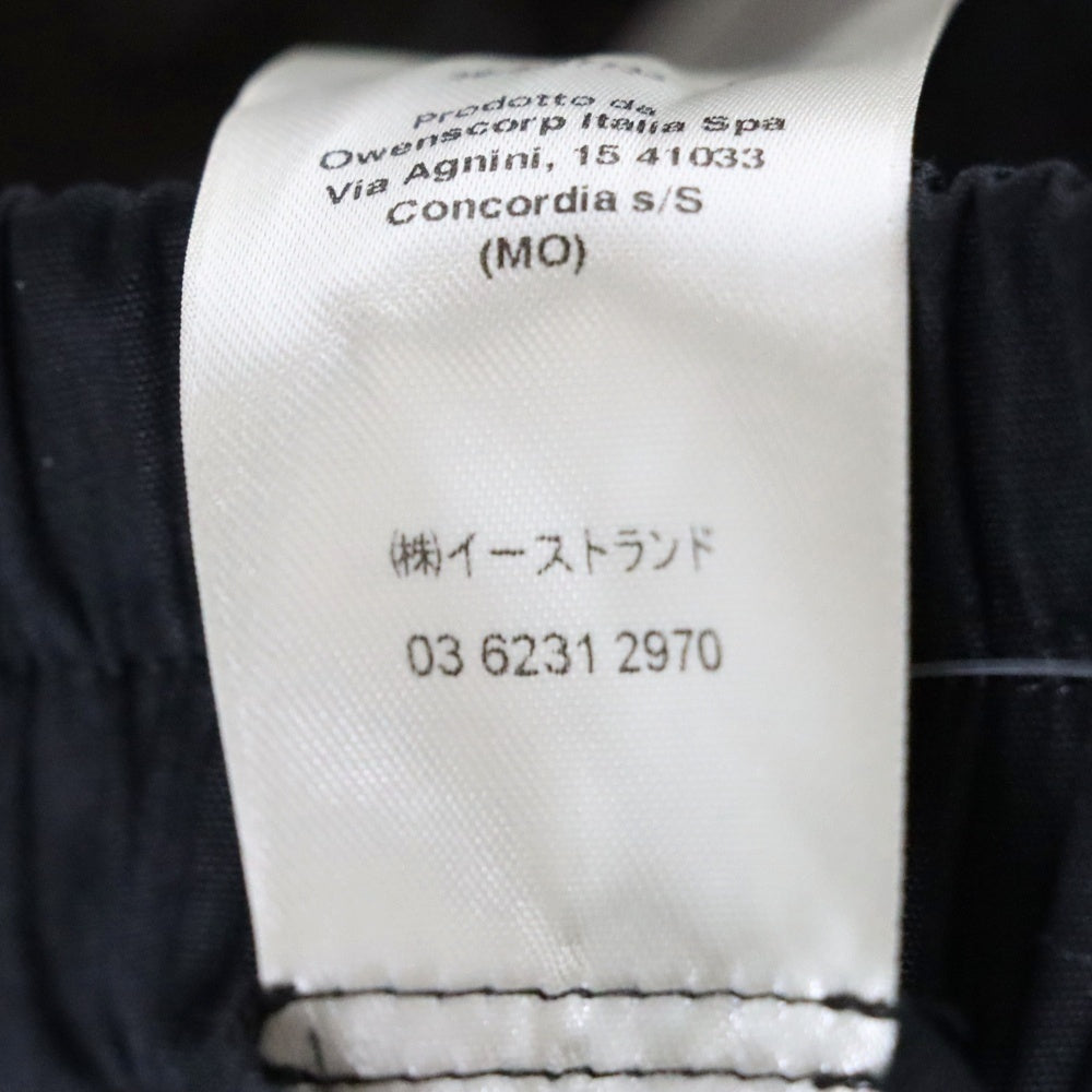 Rick Owens(リックオウエンス) 25SS DRWASTRING LONG ドローストリング ロングサルエルパンツ ブラック RU01E5380-TE