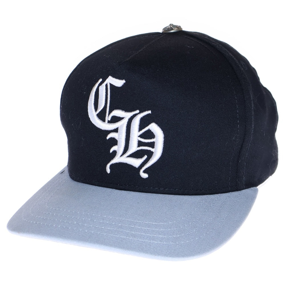 CHROME HEARTS(クロムハーツ) CH BASEBALL Trucker Cap CH刺繍 ベースボールトラッカーキャップ 帽子 ブラック/グレー
