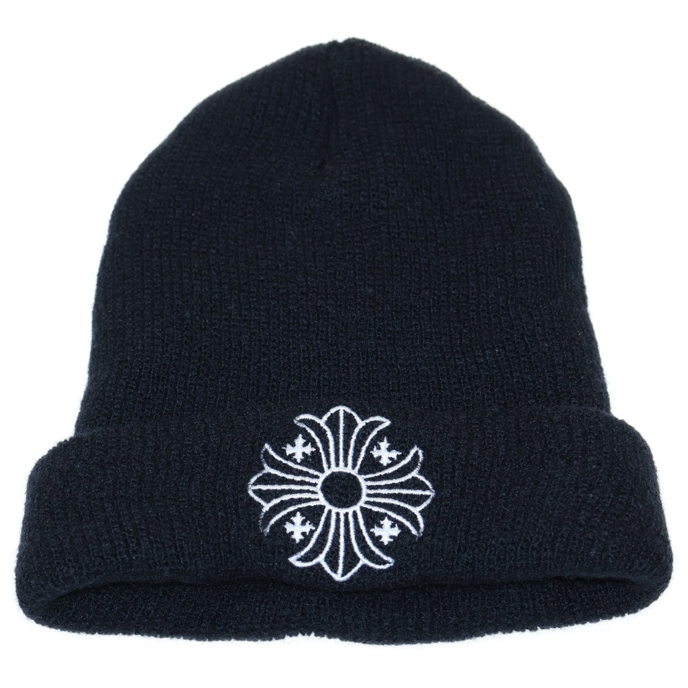 CHROME HEARTS(クロムハーツ) WOOL WATCH CAP CHプラス ビーニー ニットキャップ 帽子 ブラック
