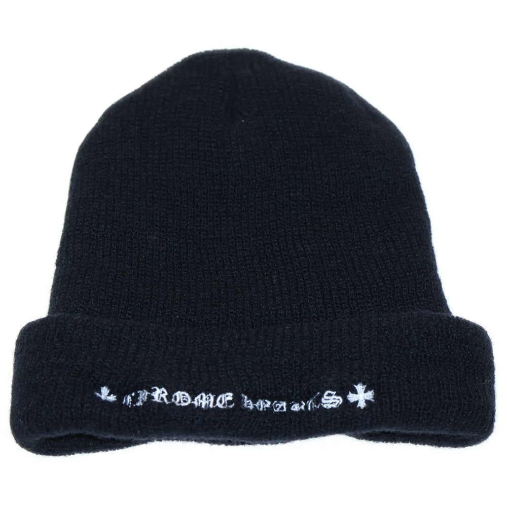 CHROME HEARTS(クロムハーツ) WOOL WATCH CAP CHプラス ビーニー ニットキャップ 帽子 ブラック