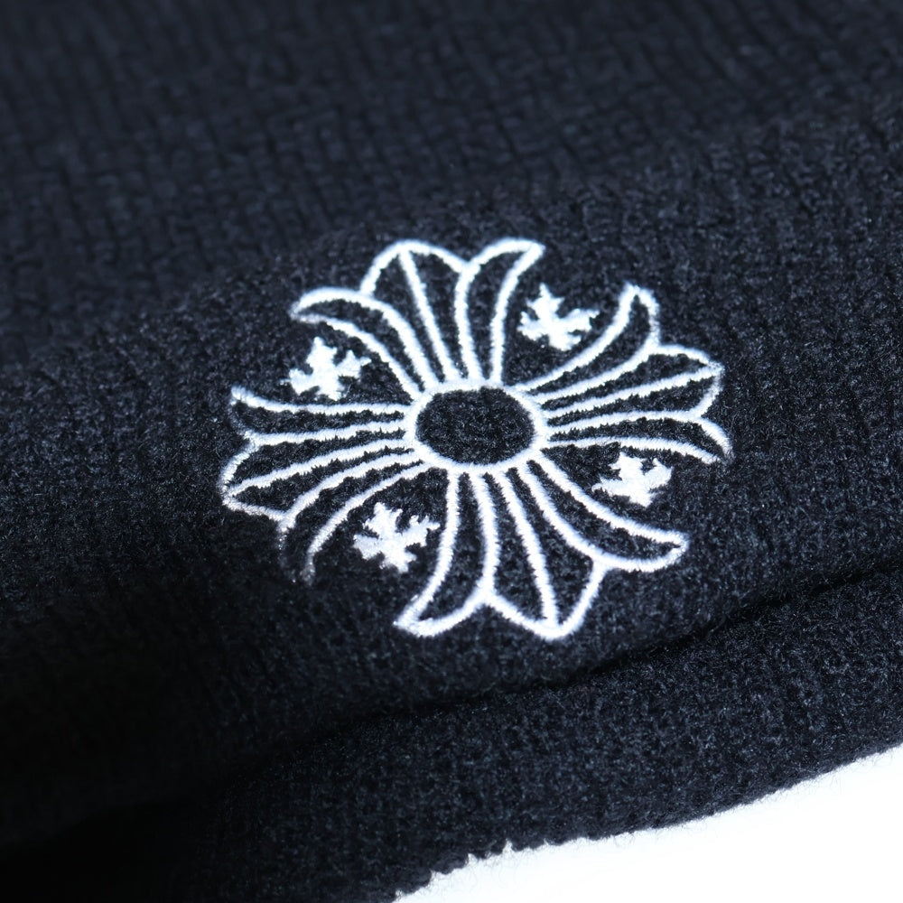 CHROME HEARTS(クロムハーツ) WOOL WATCH CAP CHプラス ビーニー ニットキャップ 帽子 ブラック