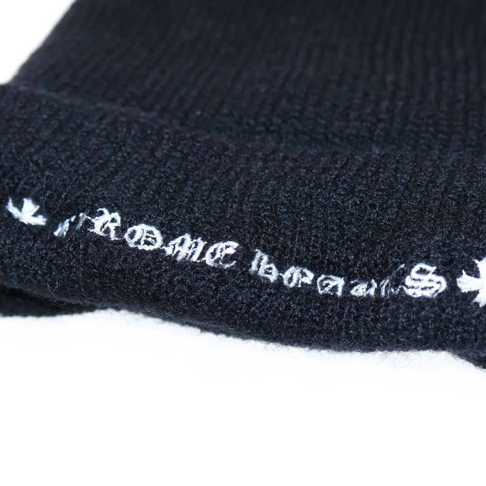 CHROME HEARTS(クロムハーツ) WOOL WATCH CAP CHプラス ビーニー ニットキャップ 帽子 ブラック