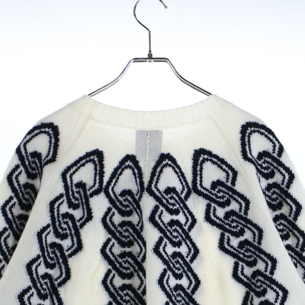 Loro Piana(ロロピアーナ) 21AW × FRAGMENT HIROSHI FUJIWARA フラグメント 藤原ヒロシ フルカシミヤニットセーター ホワイト FAM0189