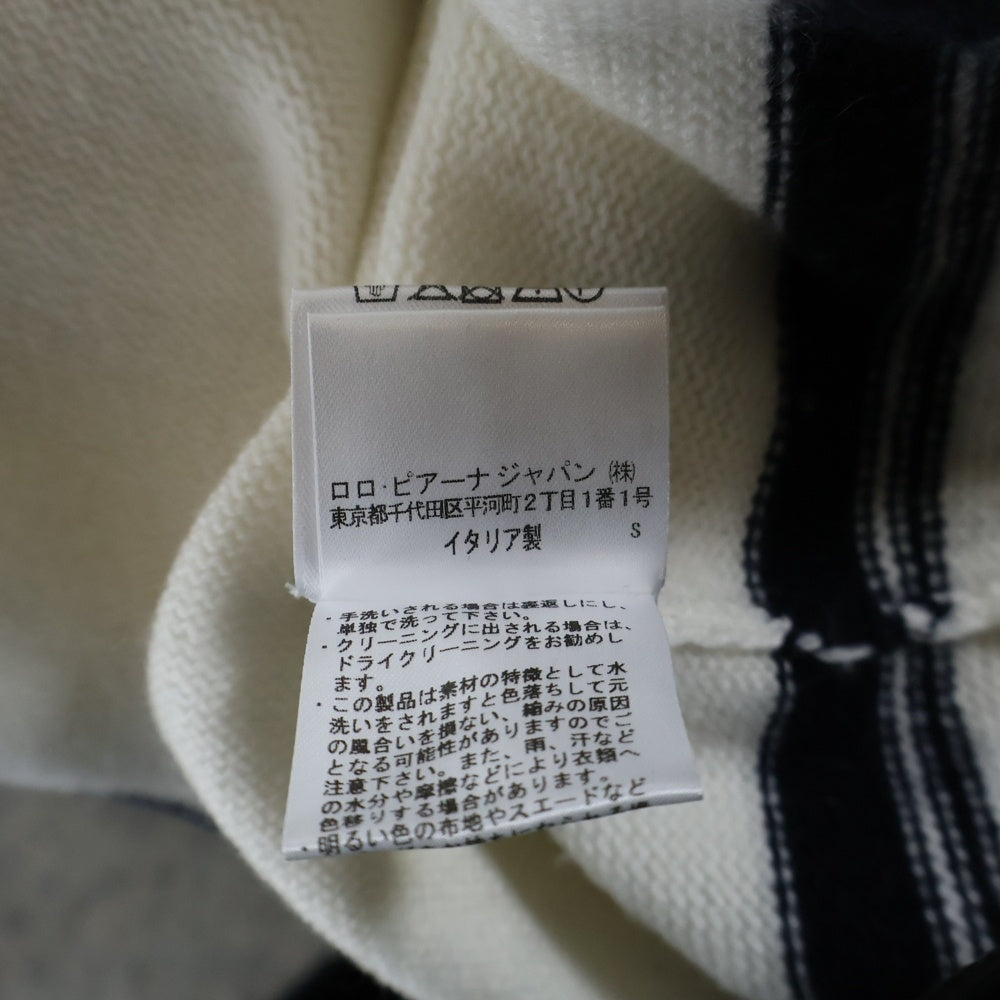 Loro Piana(ロロピアーナ) 21AW × FRAGMENT HIROSHI FUJIWARA フラグメント 藤原ヒロシ フルカシミヤニットセーター ホワイト FAM0189