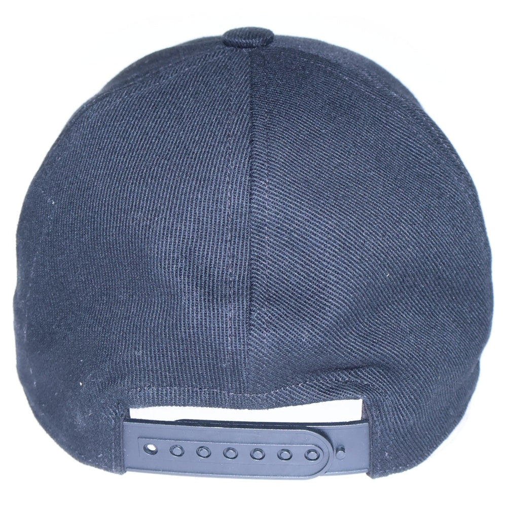 DRKSHDW(ダークシャドウ) 24AW BASEBALL CAP ポータービル刺繍 ベースボールキャップ 帽子 ブラック DA02D2478-DOEM6