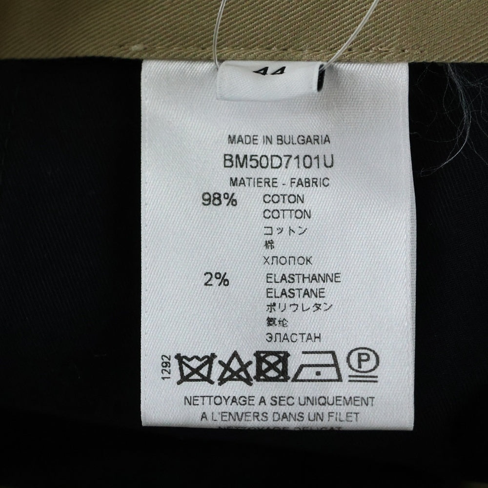 GIVENCHY(ジバンシィ) コットン スラックス ロングパンツブラック BM50D7101U