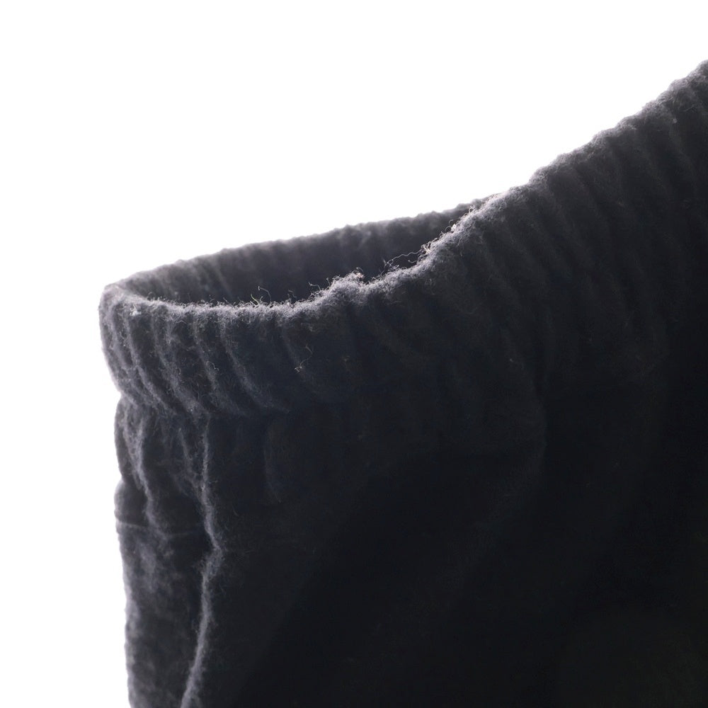 Rick Owens(リックオウエンス) 21AW クロップド ドローストリングロングパンツ ブラック RU02A5395-WCF