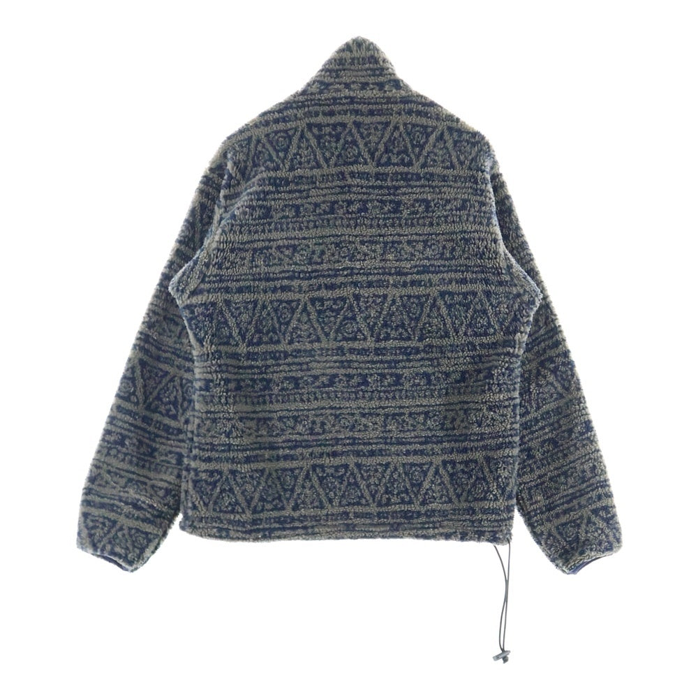 PATAGONIA(パタゴニア) 90S VINTAGE Glissade Pullover Sarasa ヴィンテージ グリーセード サラサ フリース リバーシブル ハーフジップ プルオーバー ジャケット ブラック 29361