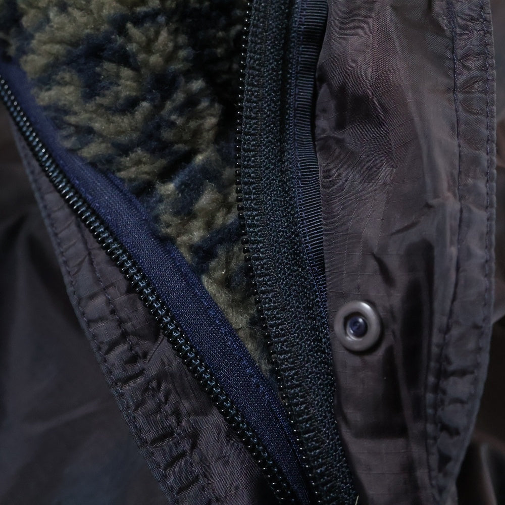 PATAGONIA(パタゴニア) 90S VINTAGE Glissade Pullover Sarasa ヴィンテージ グリーセード サラサ フリース リバーシブル ハーフジップ プルオーバー ジャケット ブラック 29361