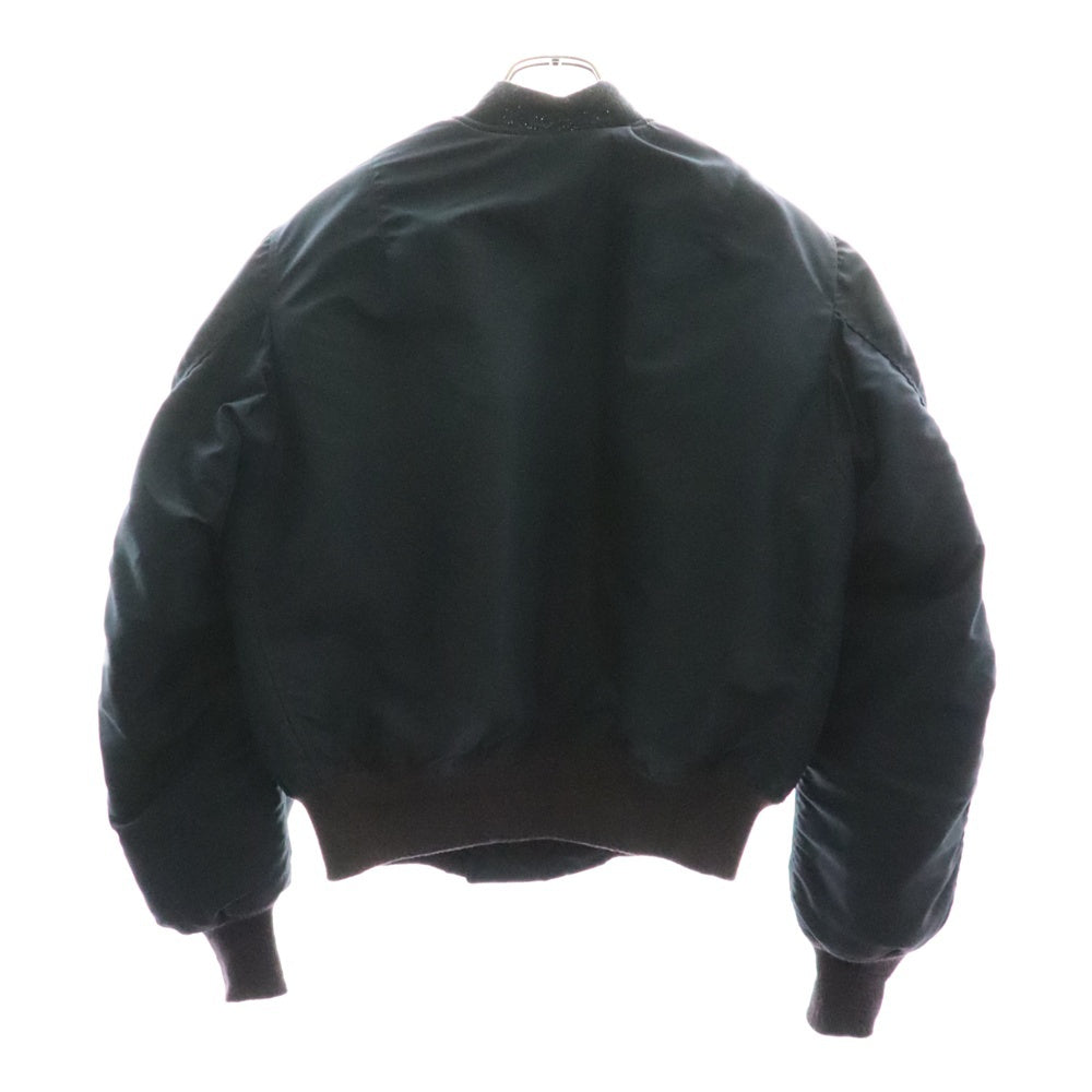 VINTAGE(ヴィンテージ) B-15C ナイロン ミリタリー フライトジャケット ブルゾン ネイビー MIL-J-6251