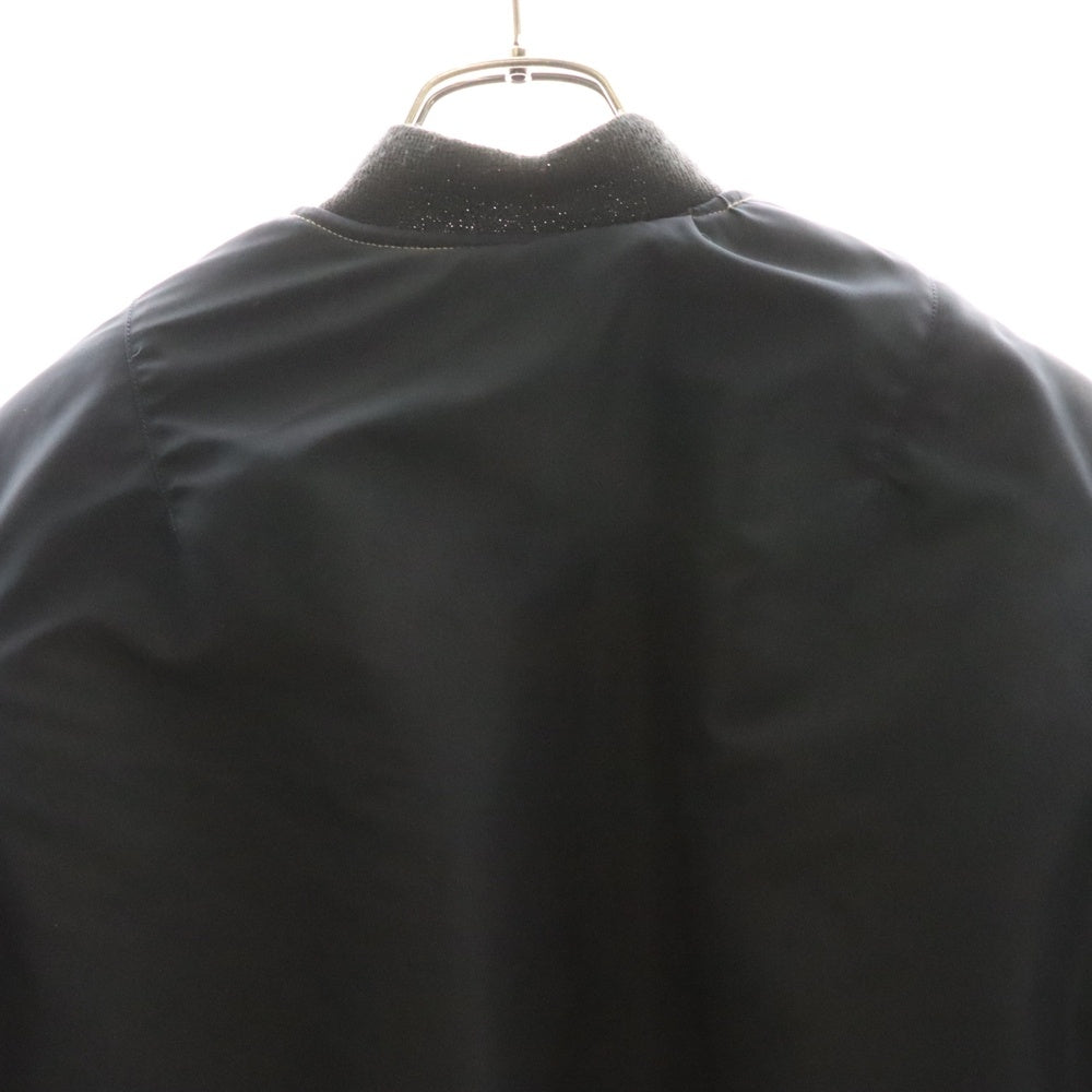 VINTAGE(ヴィンテージ) B-15C ナイロン ミリタリー フライトジャケット ブルゾン ネイビー MIL-J-6251