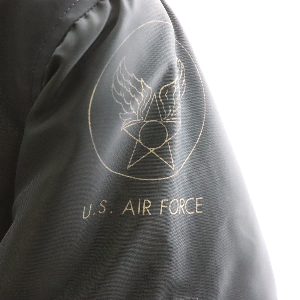 VINTAGE(ヴィンテージ) B-15C ナイロン ミリタリー フライトジャケット ブルゾン ネイビー MIL-J-6251