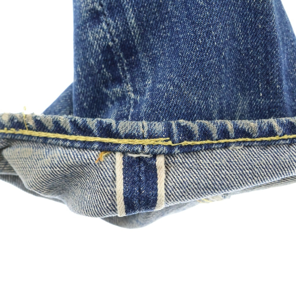 Levi's(リーバイス) 60S VINTAGE 501 BIG E Sタイプ ボタン裏刻印6 Vステッチ 足長R デニムパンツ インディゴ