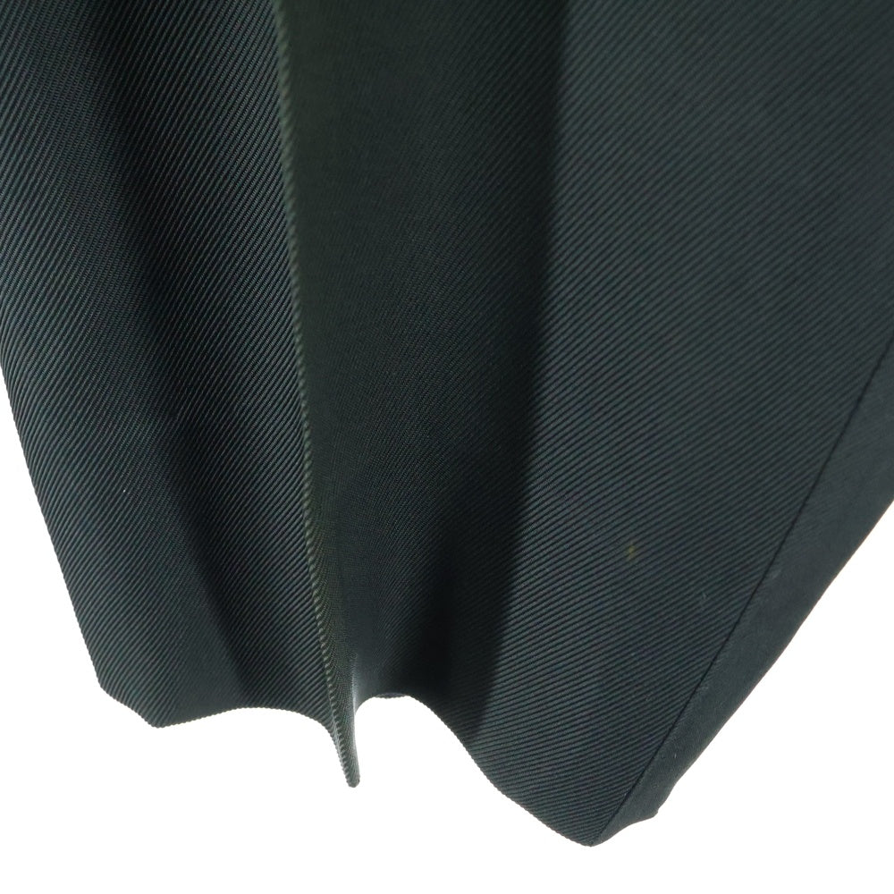 Yohji Yamamoto POUR HOMME(ヨウジヤマモト プールオム) 90s 2タック アセテート ワイド テーパード スラックス ロングパンツ ブラック