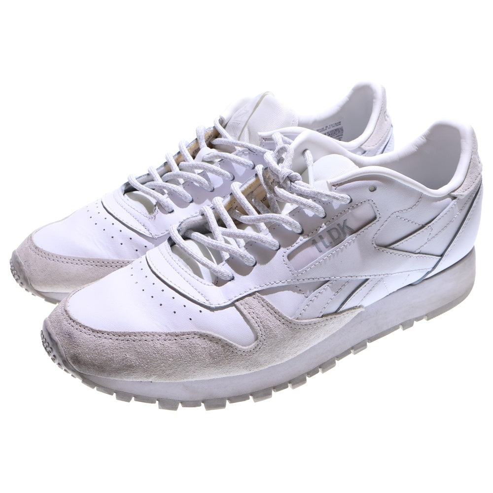 Reebok(リーボック) CLASSIC LEATHER K クラシックレザー ローカットスニーカー ホワイト US9/27cm HP2228