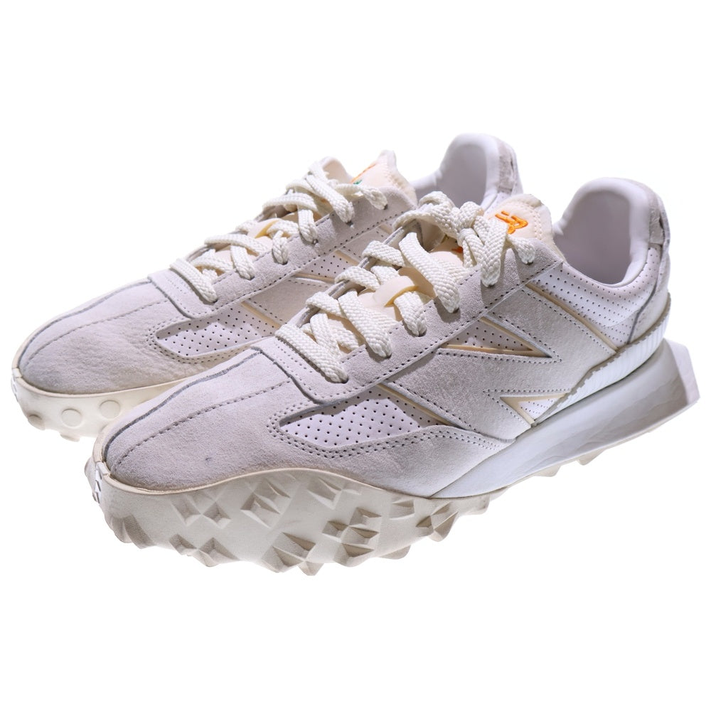 New Balance(ニューバランス) UXC72CBF ×CASABLANCA カサブランカ スエード ローカットスニーカー ホワイト US9.5/27.5cm