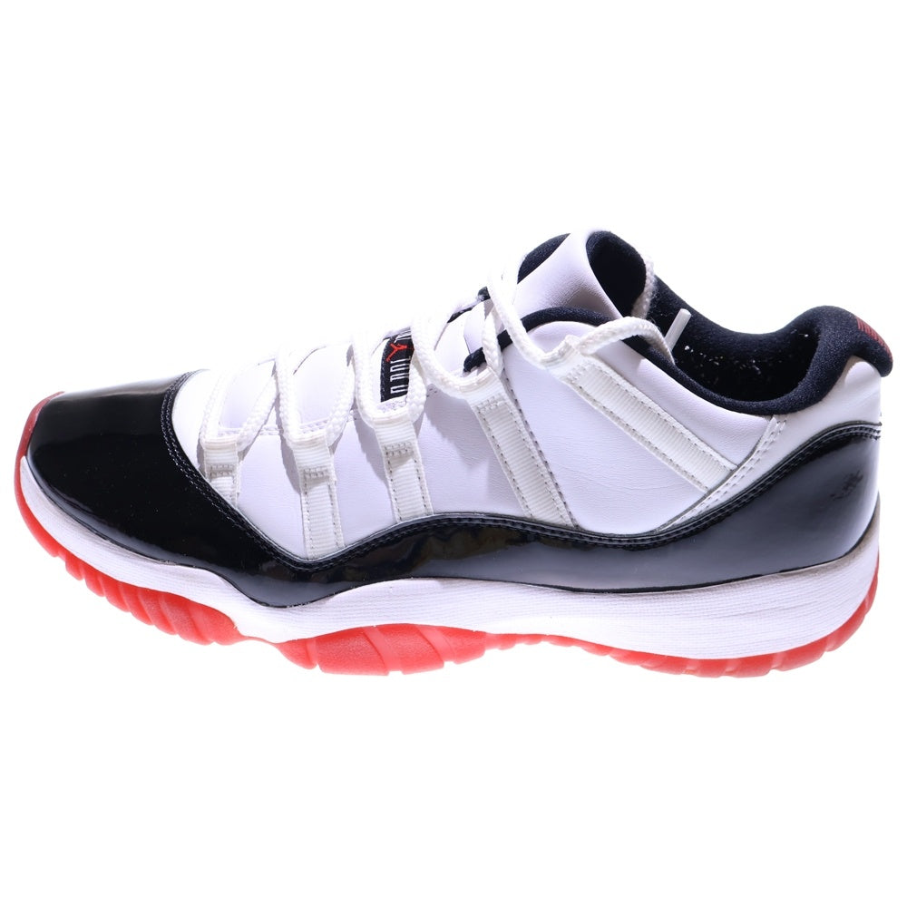 NIKE(ナイキ) AIR JORDAN 11 RETRO LOW CONCORD BRED エアジョーダン11 コンコルドブレッド ローカットスニーカー ホワイト/ブラック/レッド US10/28cm AV2187-160