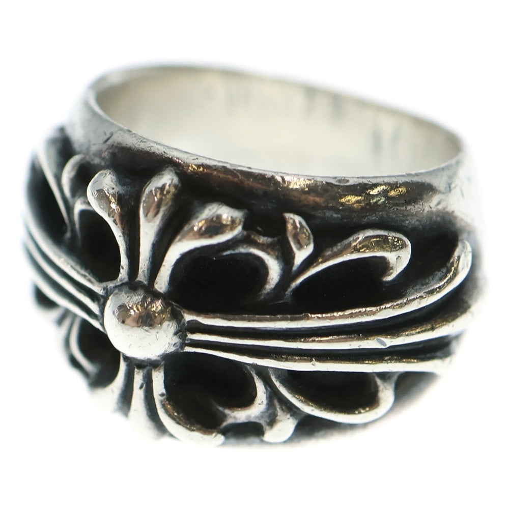 CHROME HEARTS(クロムハーツ) FLRL CRS フローラルクロス リング シルバー BCA346
