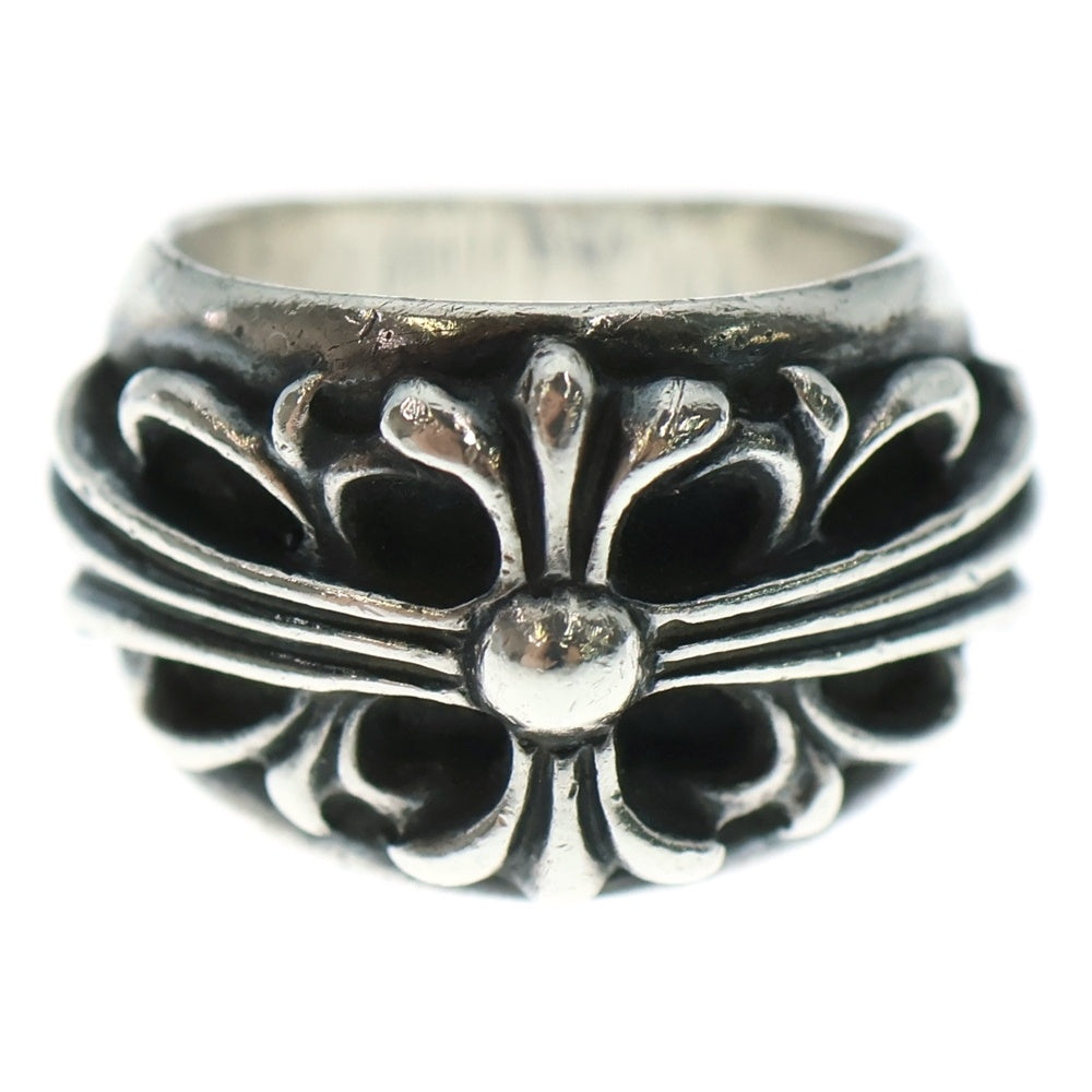 CHROME HEARTS(クロムハーツ) FLRL CRS フローラルクロス リング シルバー BCA346
