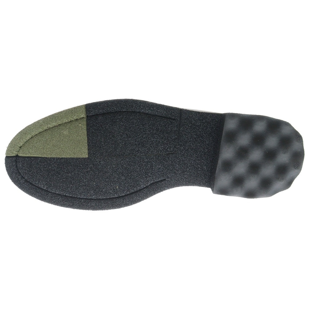 OFF-WHITE(オフホワイト) Sponge Meteor Loafers スポンジソール レザー コインローファー ブラック OMIF012S22LEA0011063