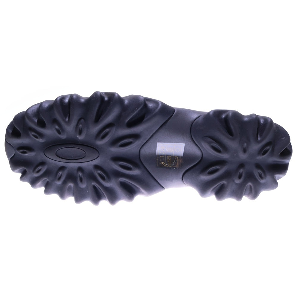 OAKLEY(オークリー) ×BRAIN DEAD OSTRICH CHOP SAW MULE ブレインデッド レザー ミュール サンダル ホワイト/ブラック US10.5/28.5cm BDS24S07003862WH01