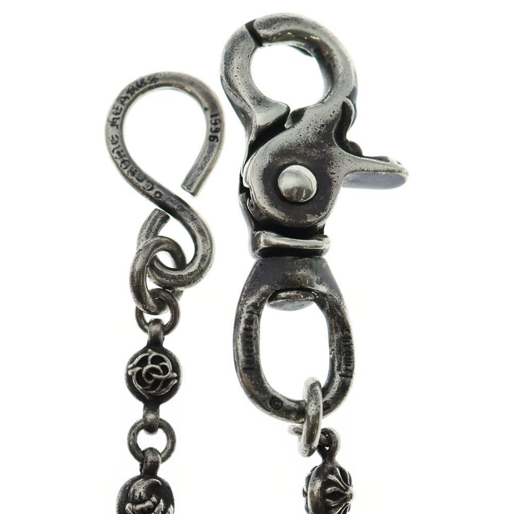 CHROME HEARTS(クロムハーツ) 1MULTIBALL SHORT-S 1クリップショート#1マルチボール ウォレットチェーン シルバー