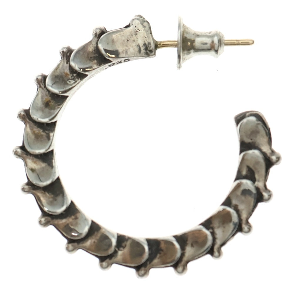 CHROME HEARTS(クロムハーツ) HOOP CRSSTAL クロステイルフープ ピアス
