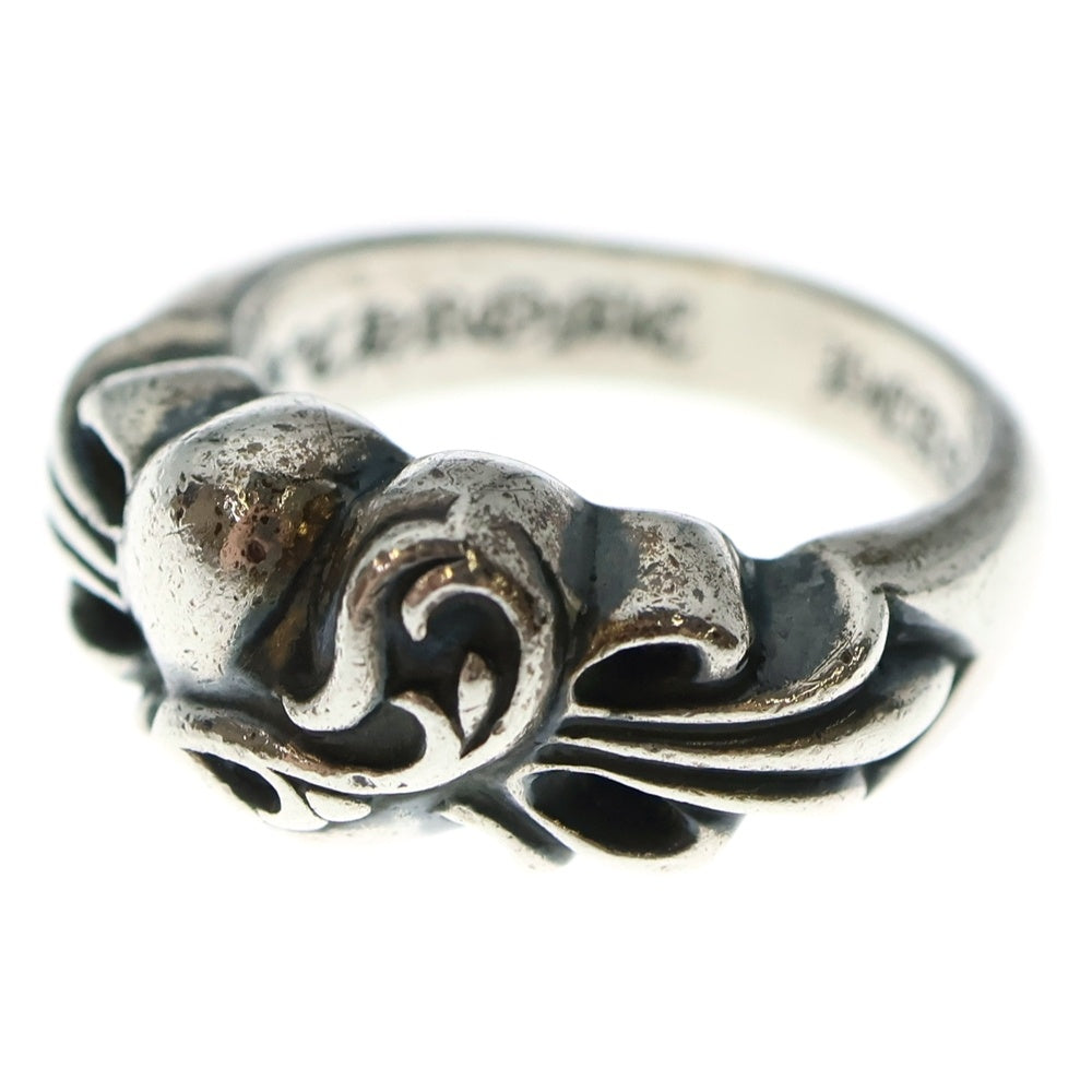 CHROME HEARTS(クロムハーツ) FLRL CRS HRT フローラルハート シルバーリング