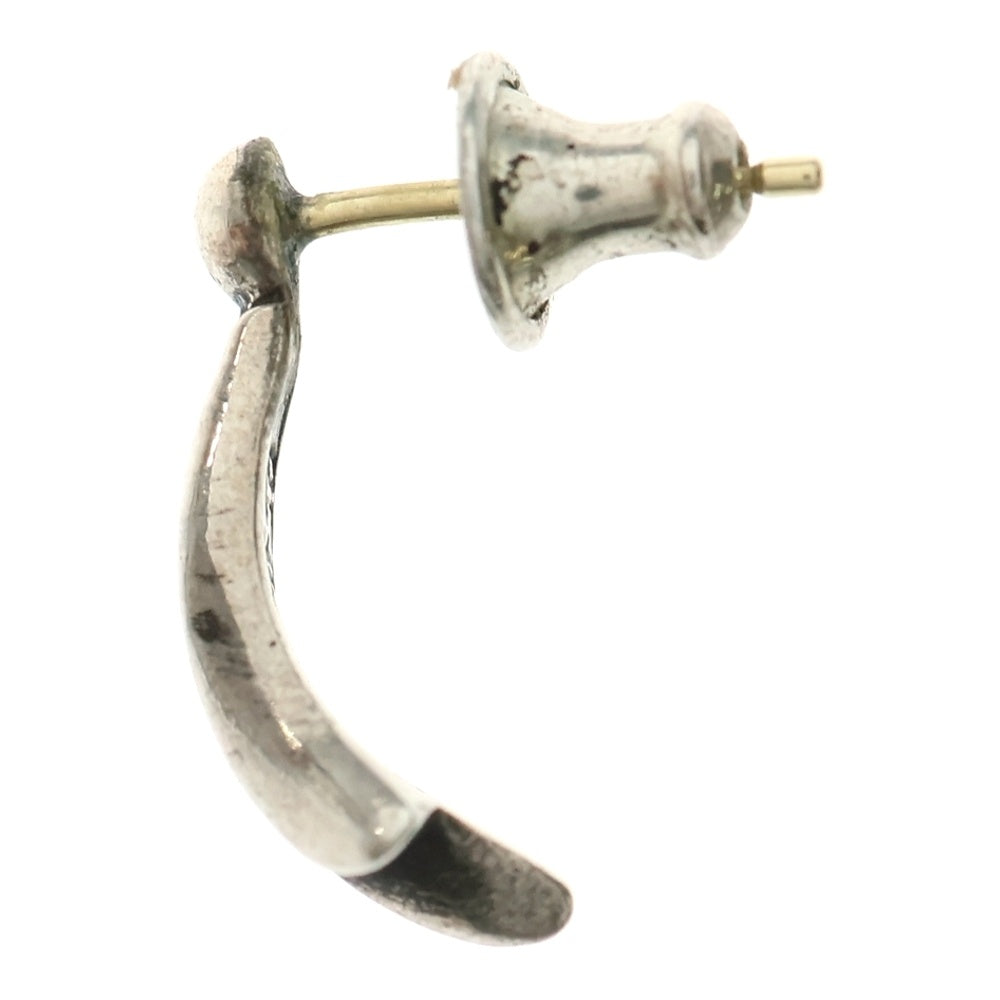 CHROME HEARTS(クロムハーツ) STUD CRSSTAL クロステイルスタッド ピアス シルバー BCA111